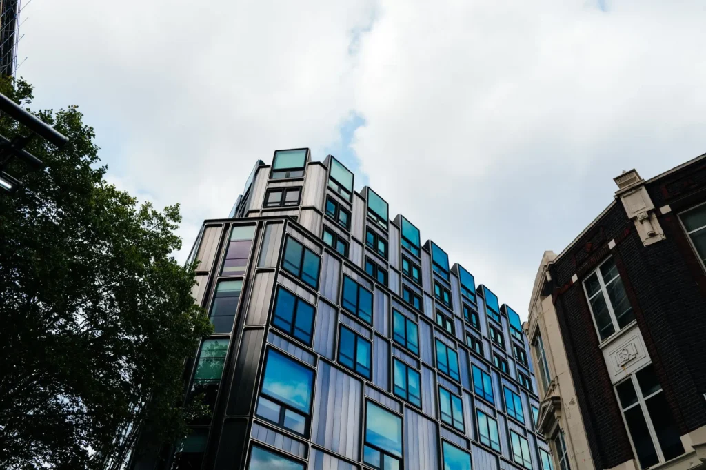 Modern kantoorgebouw